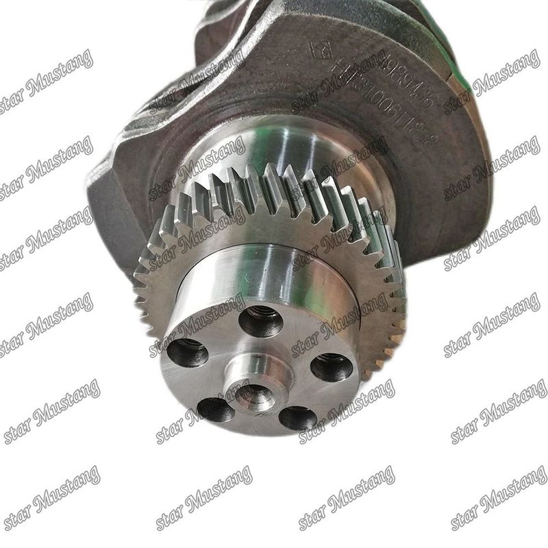 Crankshaft 6L Electric Injection Forged Steel 4989436 For Cummins Diesel Engine Repair Parts