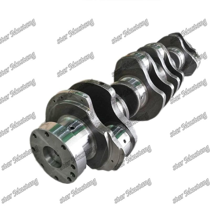 Crankshaft 6L Electric Injection Forged Steel 4989436 For Cummins Diesel Engine Repair Parts