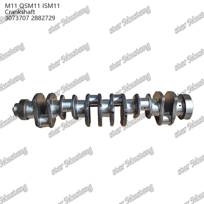 Crankshaft M11 QSM11 ISM11 Forged Steel 3073707 2882729 For Cummins Diesel Engine Parts