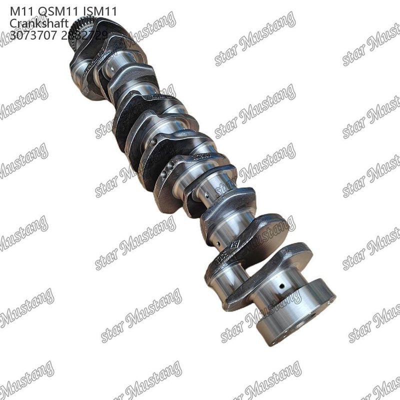 Crankshaft M11 QSM11 ISM11 Forged Steel 3073707 2882729 For Cummins Diesel Engine Parts