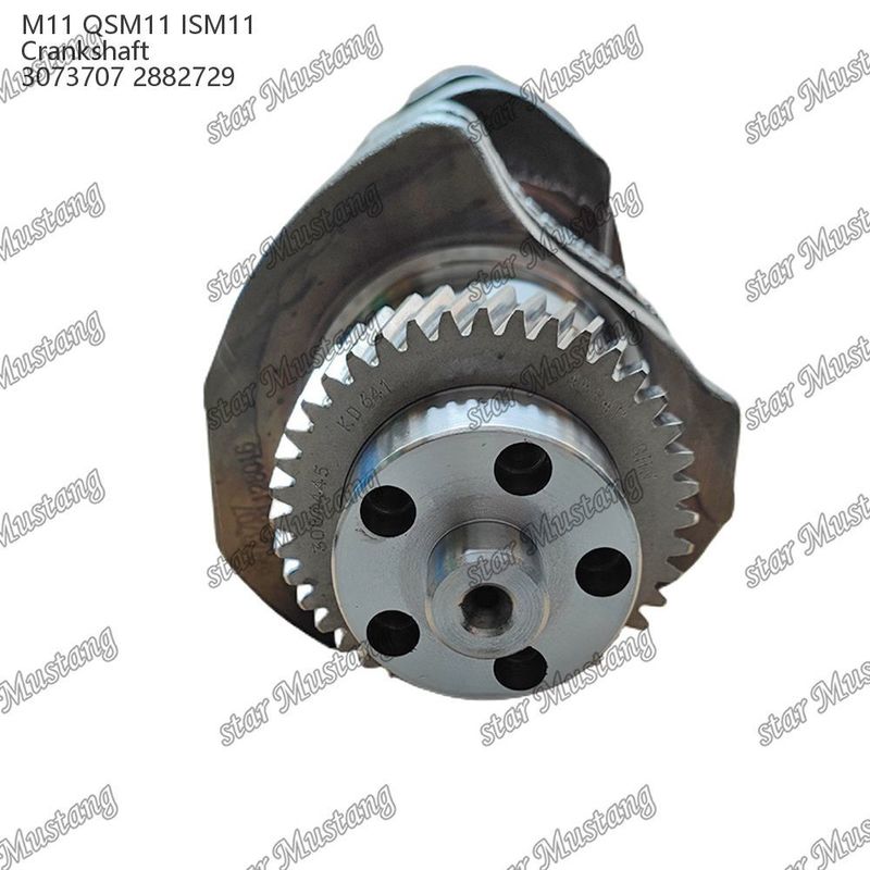 Crankshaft M11 QSM11 ISM11 Forged Steel 3073707 2882729 For Cummins Diesel Engine Parts