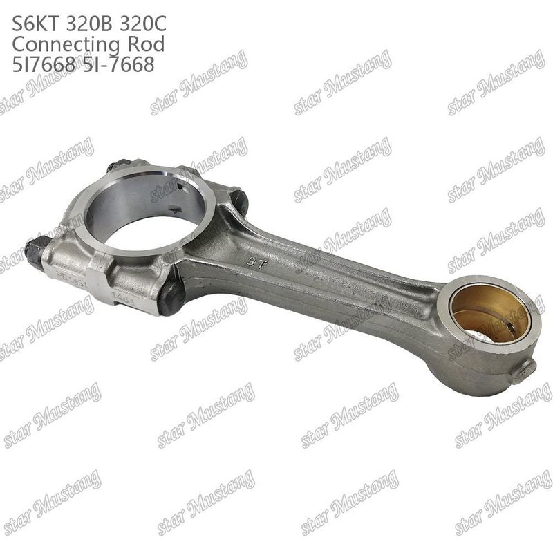 Connecting Rod S6KT 320B 320C Staggered Flat 5I7668 For Caterpillar