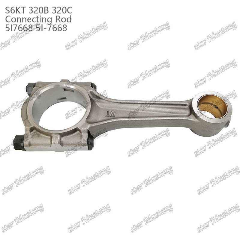 Connecting Rod S6KT 320B 320C Staggered Flat 5I7668 For Caterpillar