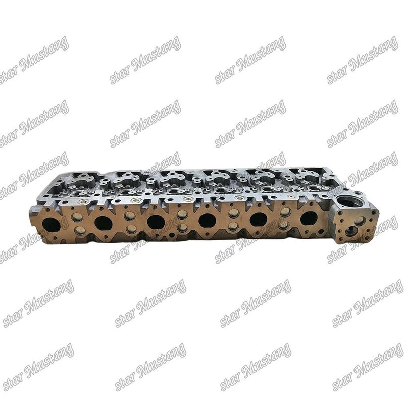 6D107 PC200-8 Engine Cylinder Head A 4988954 3977221 For KOMATSU Engine Spare Parts