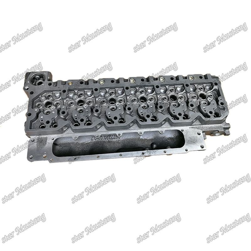 6D107 PC200-8 Engine Cylinder Head A 4988954 3977221 For KOMATSU Engine Spare Parts