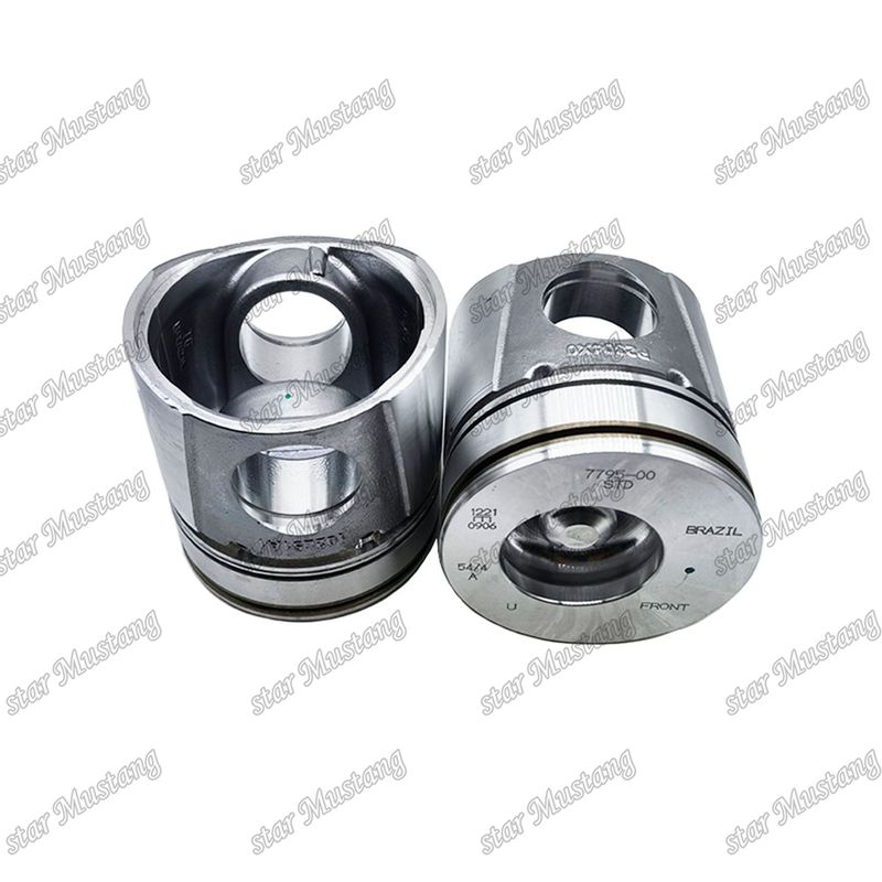 Piston 4BT 4D102 6BT 6BT5.9 6D102 50mm Combustion Chamber 3957795 3807795 For Cummins Diesel Engine Repair Parts