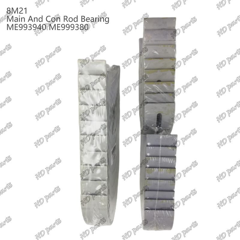 Main Bearing And Connecting Rod Bearing 8M21 ME993940 ME999380 For Mitsubishi Engine Spare Parts