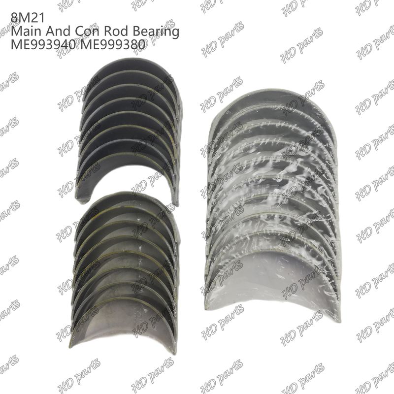 Main Bearing And Connecting Rod Bearing 8M21 ME993940 ME999380 For Mitsubishi Engine Spare Parts