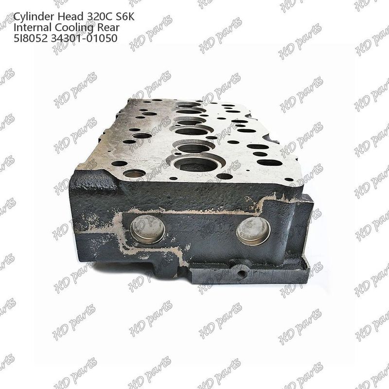 Cylinder Head 320C S6K Internal Cooling Rear 5I8052 34301-01050 For Mitsubishi Engine Spare Parts