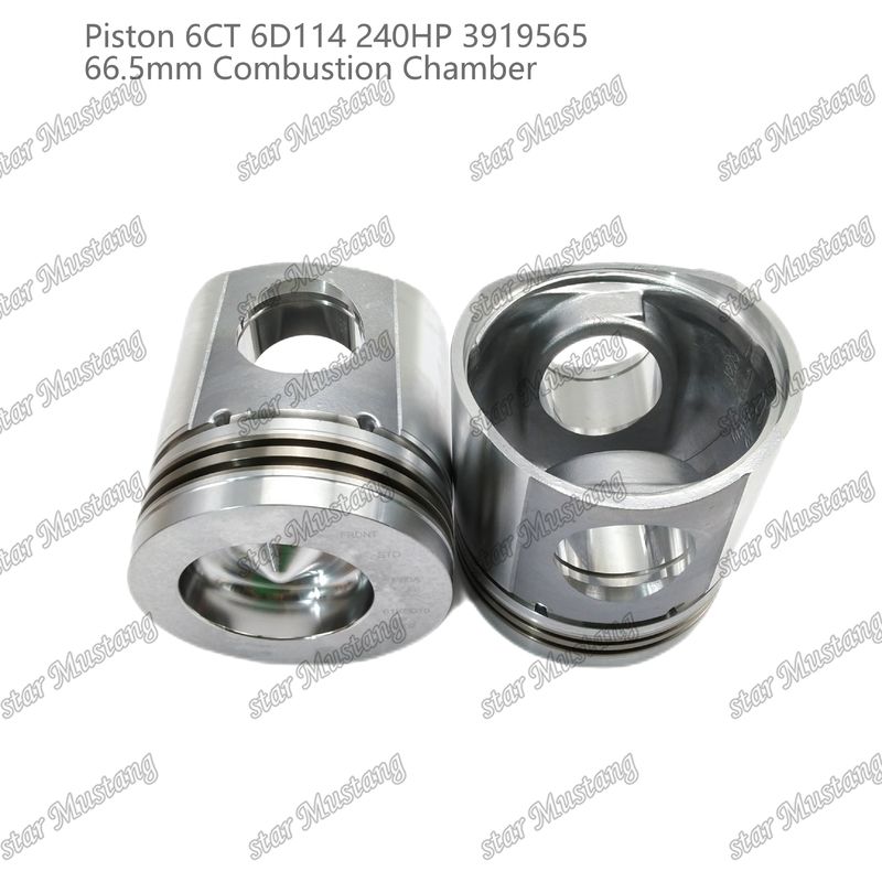 Piston 6CT 6D114 240HP 3919565 66.5mm Combustion Chamber For Cummins Diesel Engine Repair Parts