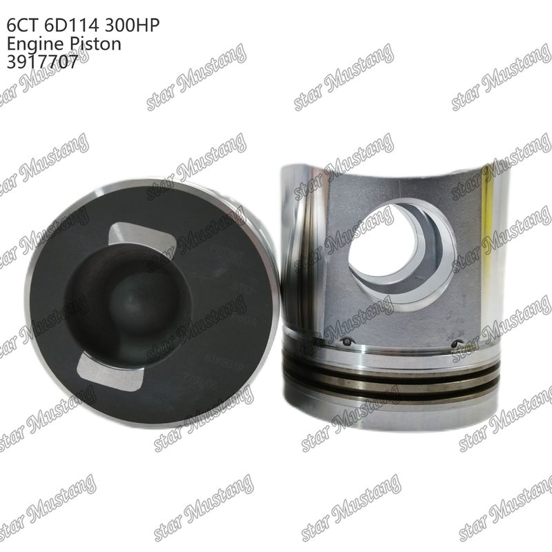 Piston 6CT 6D114 300HP 3917707 55mm Combustion Chamber For Cummins Diesel Engine Repair Parts