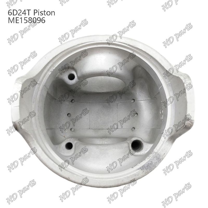 Piston 6D24T Combustion chamber 69mm 3.3 double inclined x3x4mm ME158096 For Mitsubishi Engine Spare Parts