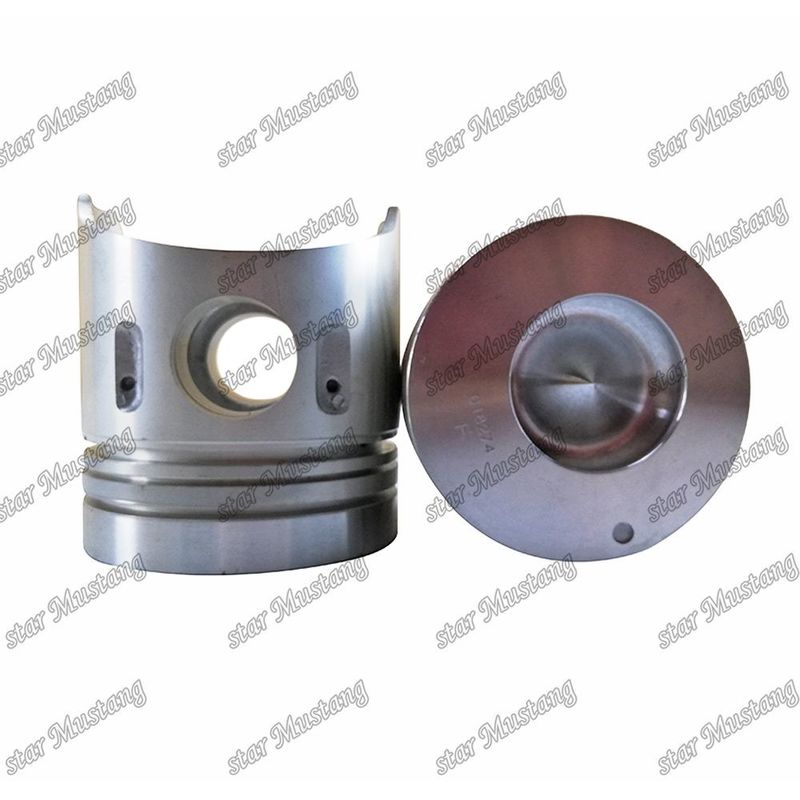 4D32 Engine Piston Chamber Size 52mm Height 110.7mm 2.8HKx2x4mm ME018274 For Mitsubishi Engine Spare Parts
