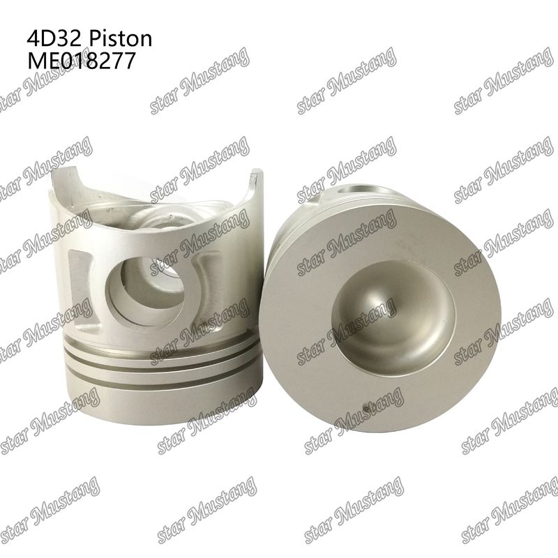 4D32 Engine Piston Chamber Size 52mm Height 112.3mm 2.8HKx2x4mm ME018277 For Mitsubishi Engine Spare Parts