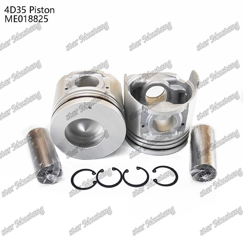 4D35 Engine Piston With Alfin Without Oil Gallery ME018825 For Mitsubishi Engine Spare Parts