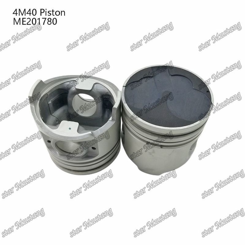 4M40 Engine Piston Anode Without Oil Gallery ME201780 For Mitsubishi Engine Spare Parts