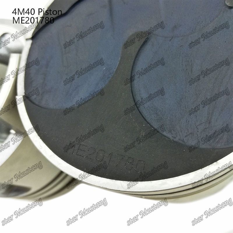 4M40 Engine Piston Anode Without Oil Gallery ME201780 For Mitsubishi Engine Spare Parts
