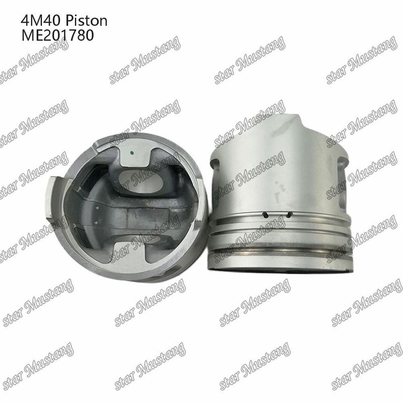 4M40 Engine Piston Anode Without Oil Gallery ME201780 For Mitsubishi Engine Spare Parts