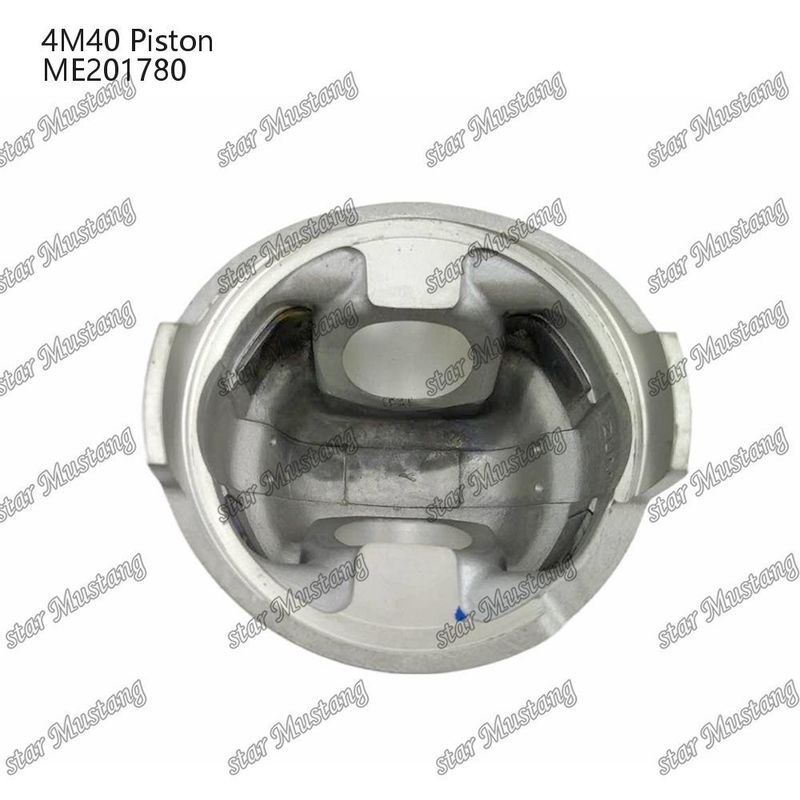 4M40 Engine Piston Anode Without Oil Gallery ME201780 For Mitsubishi Engine Spare Parts