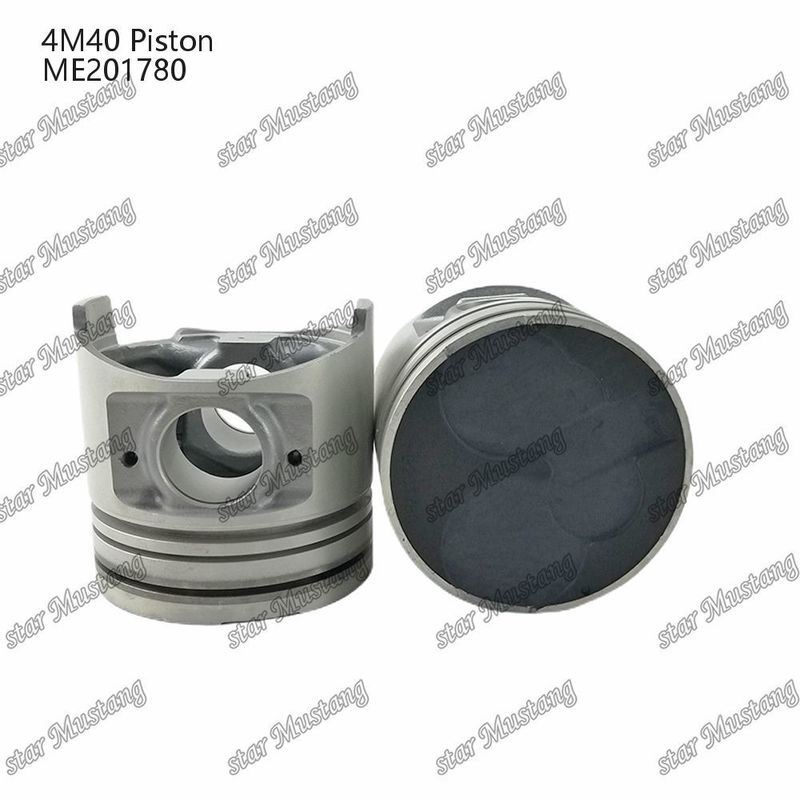 4M40 Engine Piston Anode Without Oil Gallery ME201780 For Mitsubishi Engine Spare Parts