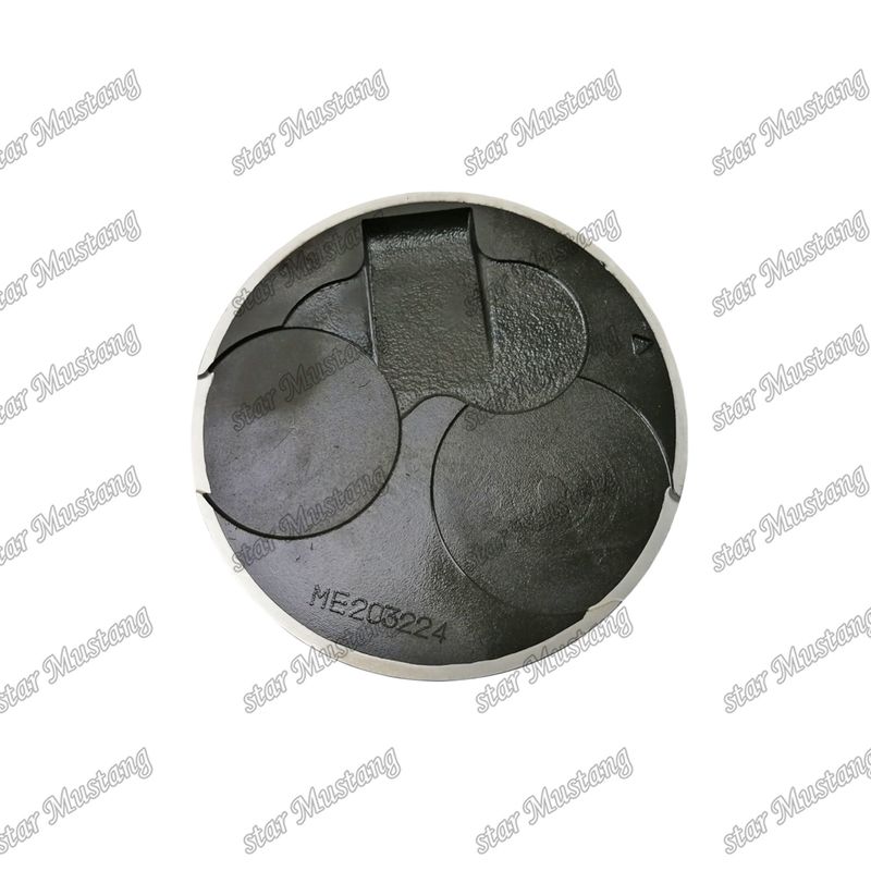 4M40 Engine Piston Anode With Oil Gallery ME203224 For Mitsubishi Engine Spare Parts