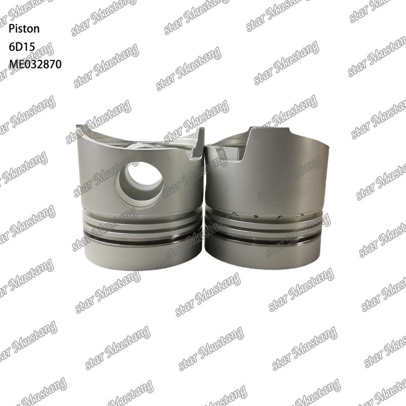 6D15 Engine Piston Old Type ME032870 For Mitsubishi Engine Spare Parts