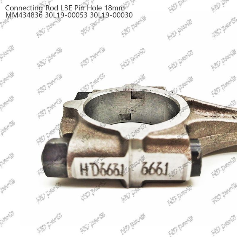 Connecting Rod L3E Pin Hole 18mm MM434836 30L19-00053 30L19-00030 For Mitsubishi Diesel Engine Repair Parts
