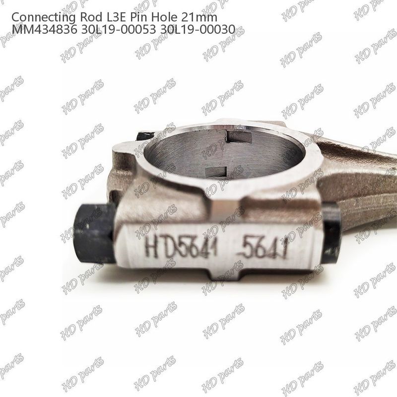 Connecting Rod L3E Pin Hole 21mm MM434836 30L19-00053 30L19-00030 For Mitsubishi Diesel Engine Repair Parts
