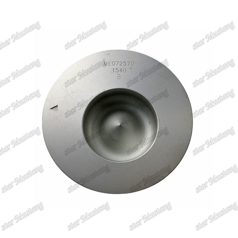 6D16-3AT Engine Piston Chamber Size 56mm 3kx2.5x4mm Pin Hole 42mm ME072570 For Mitsubishi Engine Spare Parts