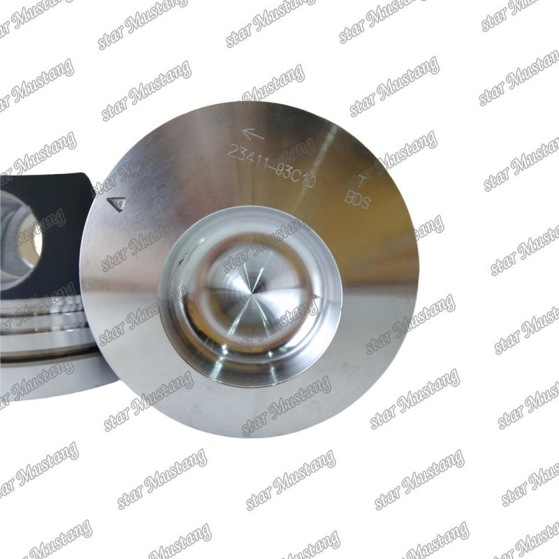 6D16T Engine Piston Chamber Size 62.5mm 3kx2.5x4mm Pin Holes 38mm ME072065 23411-93C10 For Mitsubishi Engine Spare Parts