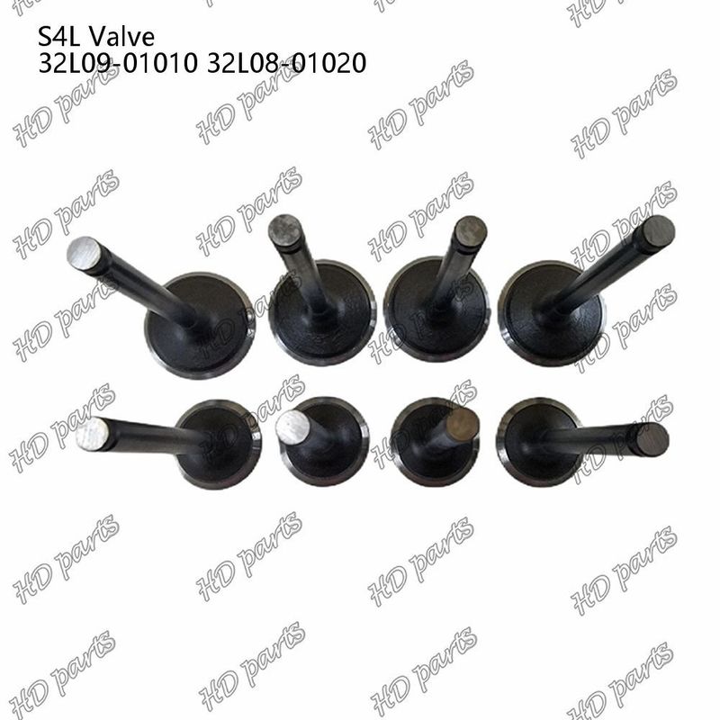 Valve  S4L IN 32L09-01010 EX 32L08-01020 For Mitsubishi Diesel Engine Repair Parts
