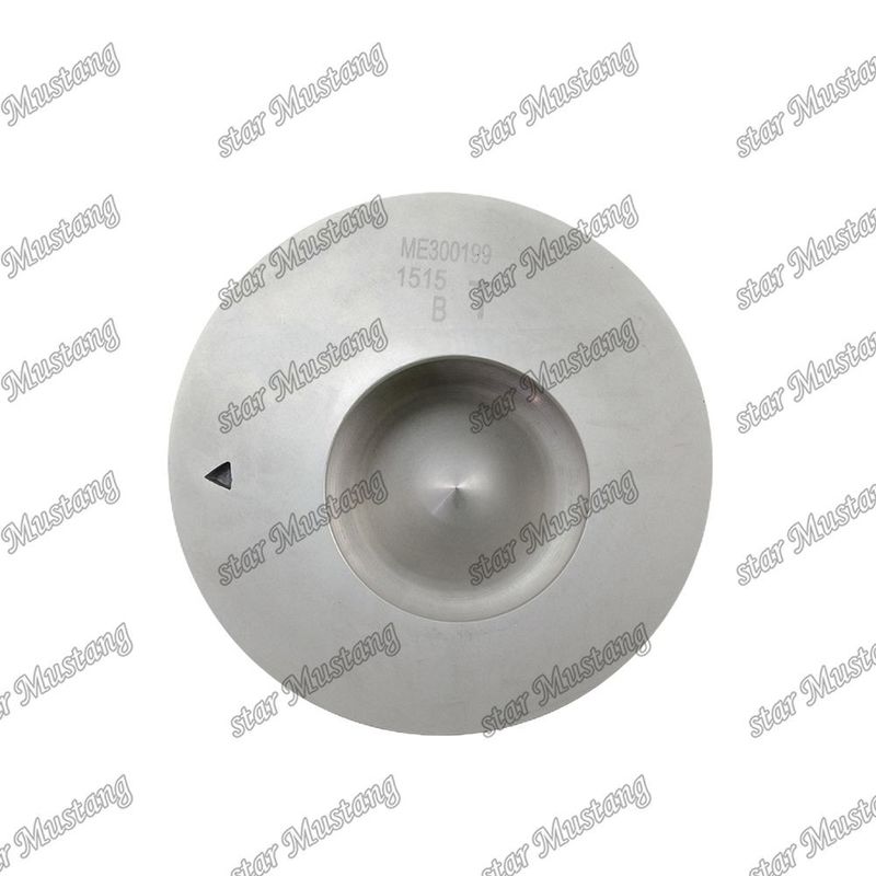6D16T Engine Piston Chamber Size 57mm 3kx2.5x4mm Pin Hole 42mm ME300199 For Mitsubishi Engine Spare Parts