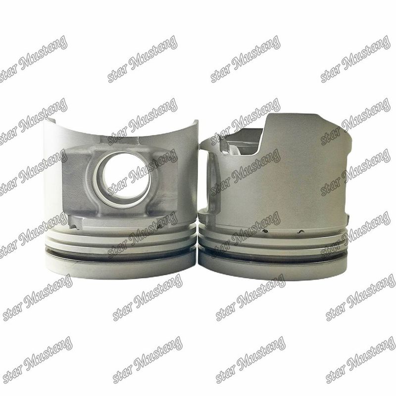 6D17 Engine Piston Chamber Size 53mm 3×2.5×4mm Pin Hole 38mm ME072548 For Mitsubishi Engine Spare Parts