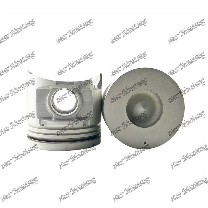 6D17 Engine Piston Chamber Size 53mm 3×2.5×4mm Pin Hole 38mm ME072548 For Mitsubishi Engine Spare Parts