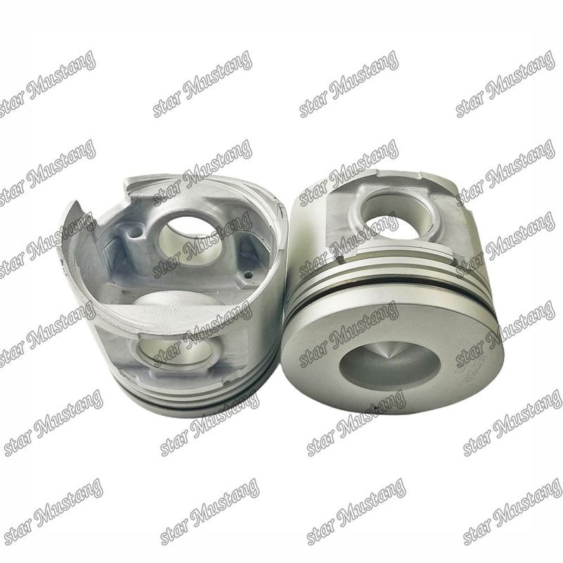 6D17 Engine Piston Chamber Size 53mm 3×2.5×4mm Pin Hole 38mm ME072548 For Mitsubishi Engine Spare Parts