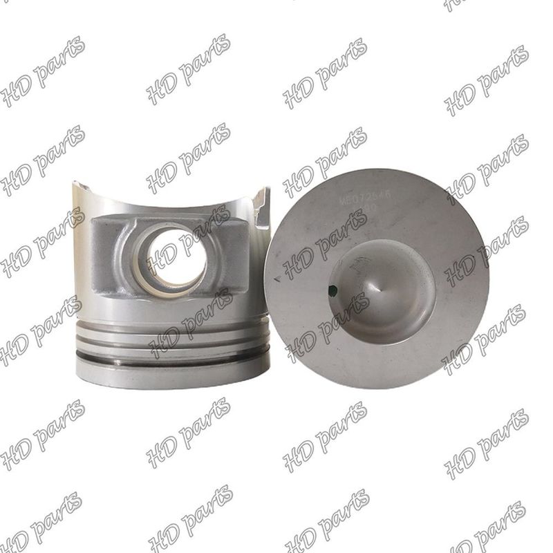 6D17T Engine Piston Chamber Size 55mm 3×2.5×4mm Pin Hole 38mm ME072546 For Mitsubishi Engine Spare Parts