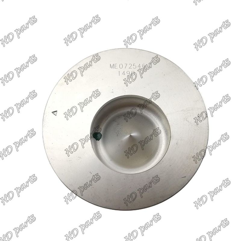 6D17T Engine Piston Chamber Size 55mm 3×2.5×4mm Pin Hole 38mm ME072546 For Mitsubishi Engine Spare Parts