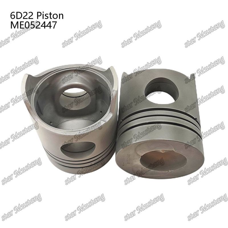 6D22 Engine Piston Chamber Size 68mm Oil ring 4mm ME052447 For Mitsubishi Engine Spare Parts