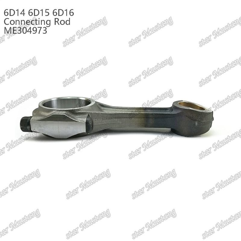 Durability Diesel Machinery Driving Connecting Rod 6D14 6D15 6D16 Staggered Beveled With nut ME304973 For Mitsubishi