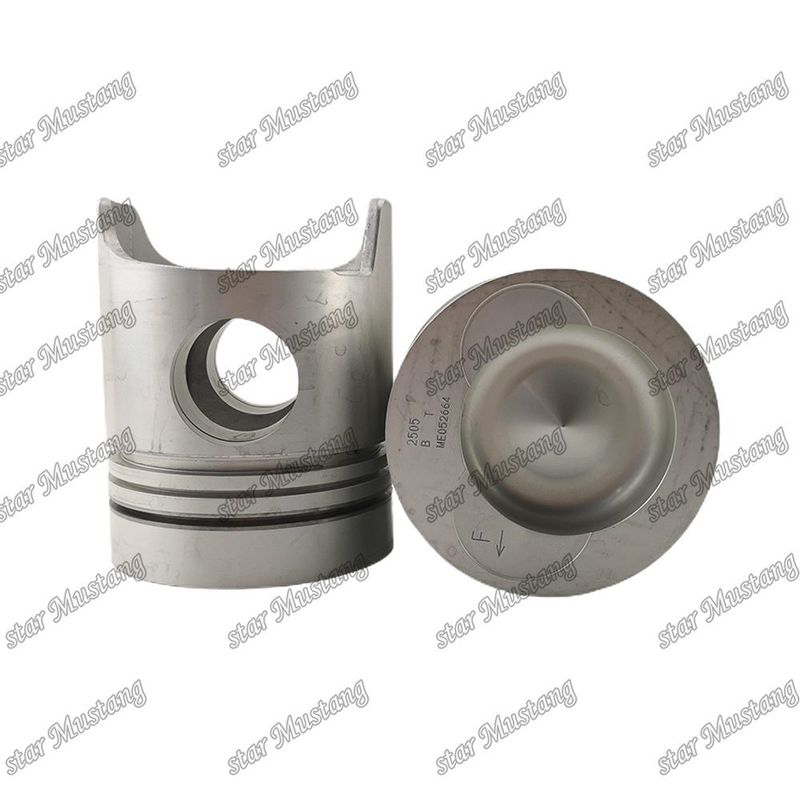 6D22 Engine Piston Chamber Size 82.5mm 3.3Kx3x6mm ME052664 ME052730 For Mitsubishi Engine Spare Parts