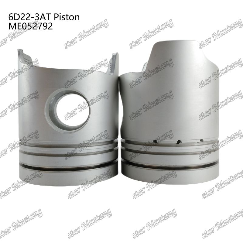 6D22-3AT Engine Piston Chamber Size 80mm 3.3Kx3x4mm ME052792 For Mitsubishi Engine Spare Parts