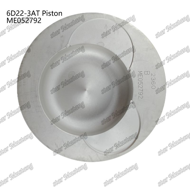6D22-3AT Engine Piston Chamber Size 80mm 3.3Kx3x4mm ME052792 For Mitsubishi Engine Spare Parts