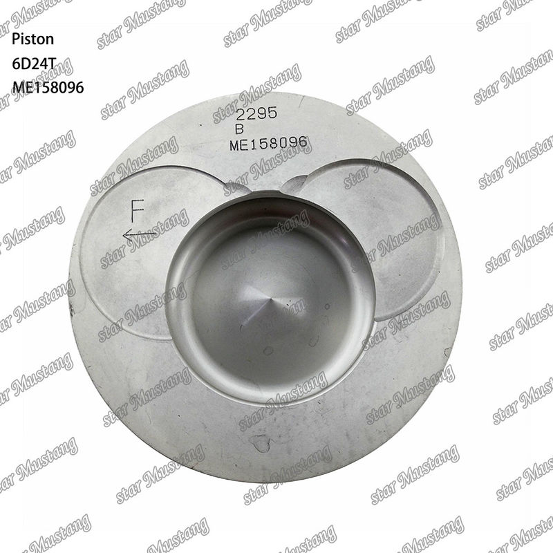6D24T Engine Piston Chamber Size 69mm 3.3Kx3x4mm ME158096 For Mitsubishi Engine Spare Parts