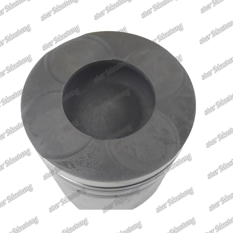 6D40 Engine Piston Chamber Size 72mm ME161286 For Mitsubishi Engine Spare Parts
