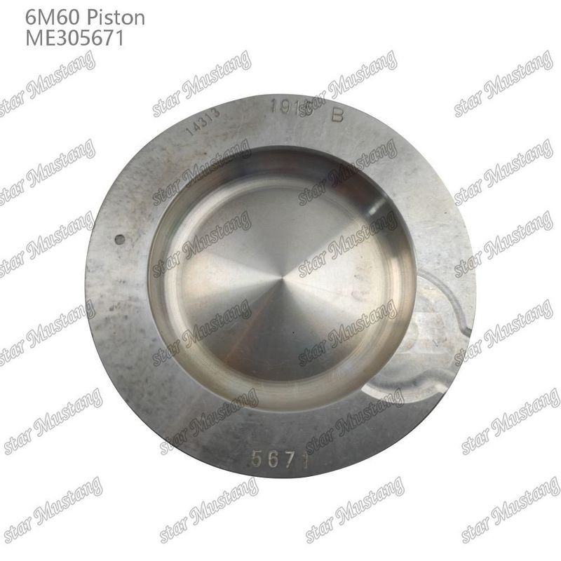 6M60 Engine Piston Chamber Size 79mm ME305671 For Mitsubishi Engine Spare Parts