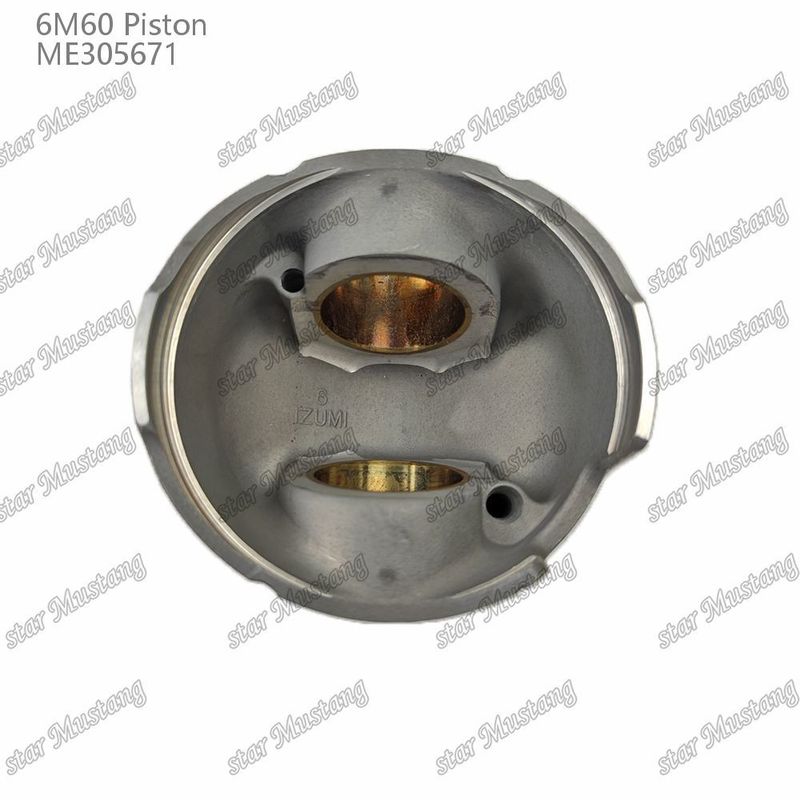 6M60 Engine Piston Chamber Size 79mm ME305671 For Mitsubishi Engine Spare Parts