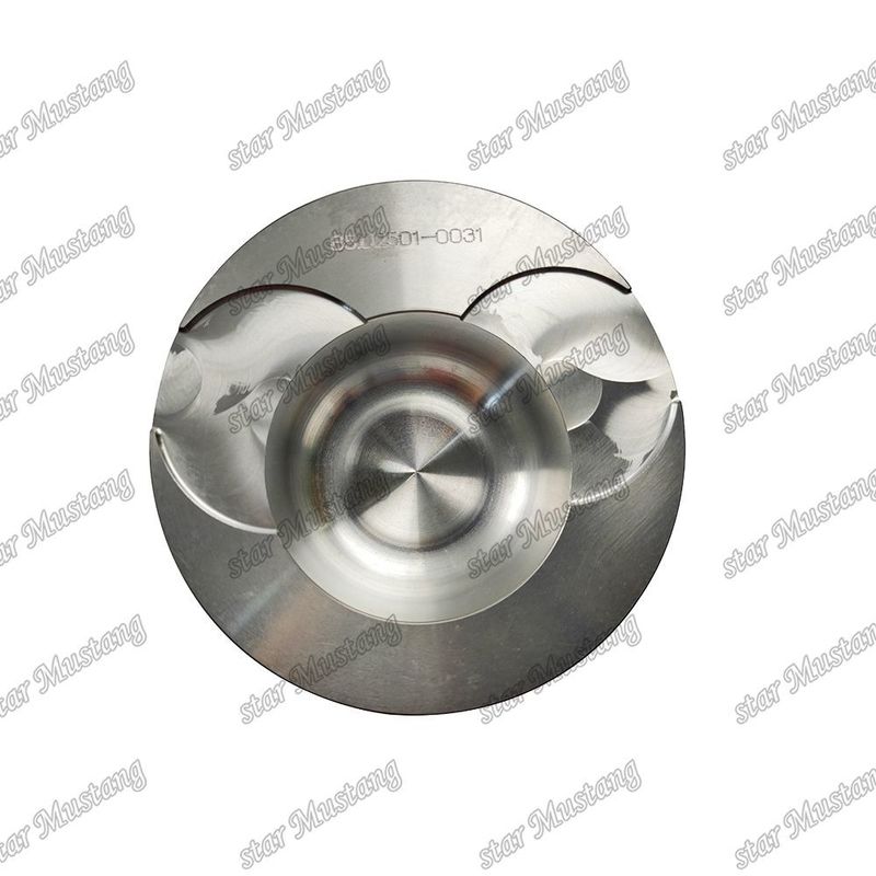 Piston D2366 Pointed bottom 65.02501-0031 For Doosan Diesel Engine Repair Parts