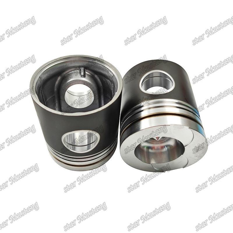 Piston D2366 Pointed bottom 65.02501-0031 For Doosan Diesel Engine Repair Parts
