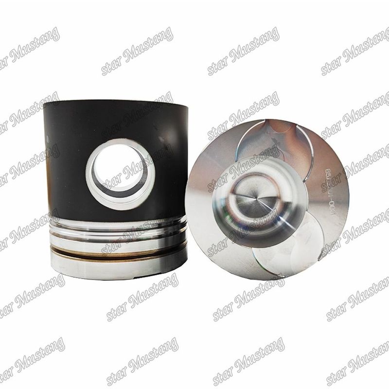 Piston D2366 Pointed bottom 65.02501-0031 For Doosan Diesel Engine Repair Parts