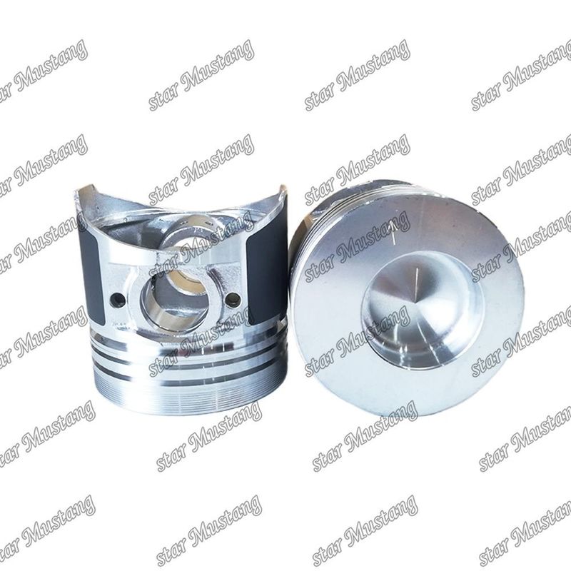 K4N Engine Piston Direct Injection Chamber Size 46mm MM438685 For Mitsubishi Engine Spare Parts